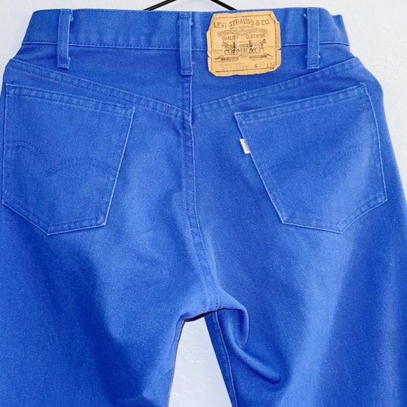 Levis 505 Vintage 80s Blue Jeans Size 29/28” - Picture 5 of 8
